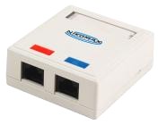 Розетка RJ-45х2 5e Розетка RJ-45х2 5e
