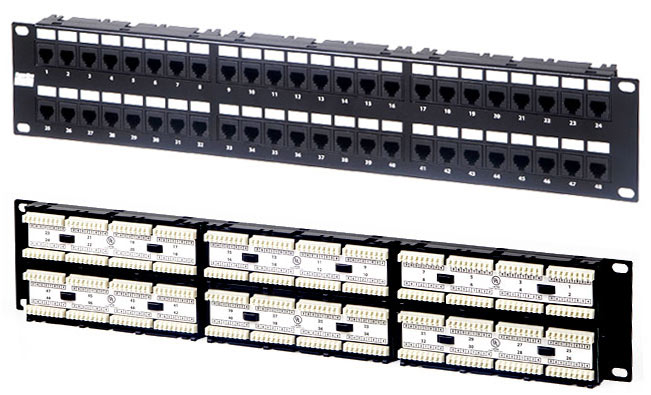 -  RJ-1248, 2U, KRONE,  Hyperline