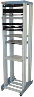 Стойка 26U 2Х 536х1000х1234 EcoFrame d=1000мм EF-R262-10