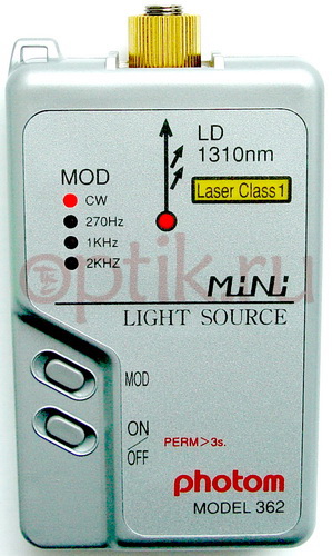 Источник ВО 1.31мкм laser Photom 362 SМ Источник ВО 1.31мкм laser Photom 362 SМ