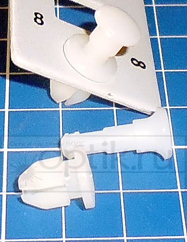 Защелка для панелей КРН/КРС white (уп100компл)(втулка+штырек=1компл.) SR-1010 Защелка для панелей КРН/КРС white (уп100компл)(втулка+штырек=1компл.) SR-1010