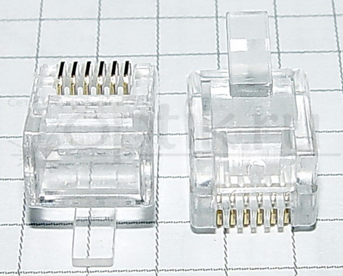  RJ-12 6P6C ﻿