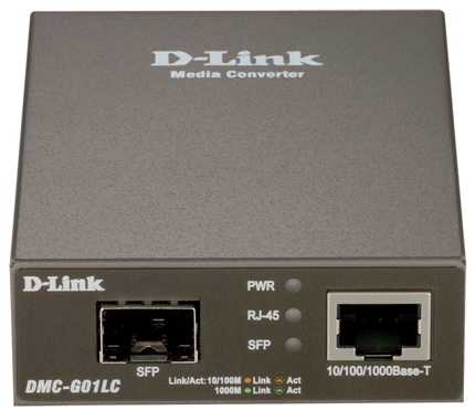 Конвертер 1х1000 - 1хSFP D-Link DMC-G01LC Конвертер 1х1000 - 1хSFP D-Link DMC-G01LC