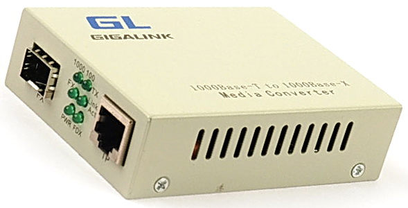 Конвертер 1х10/100/1000 - 1хSFP GigaLink GL-GU-SFP-v2 Конвертер 1х10/100/1000 - 1хSFP GigaLink GL-GU-SFP-v2