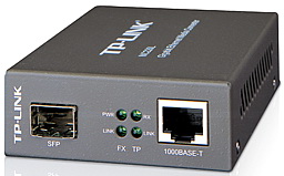 Конвертер 1х1000 - 1хSFP TP-LINK MC220L Конвертер 1х1000 - 1хSFP TP-LINK MC220L