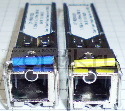 Трансивер 1000 комплект SFP/SC SM 1.3/1.5+1.5/1.3 20км OT (OT-WG31S20 +OT-WG55S20) OT-WDM-SFP-20SC Трансивер 1000 комплект SFP/SC SM 1.3/1.5+1.5/1.3 20км OT (OT-WG31S20 +OT-WG55S20) OT-WDM-SFP-20SC