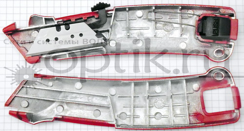 Нож монтажный выдвижной CIMCO 12 0062, лезвие 12 0063 трапеция 60х19х65мм. Нож монтажный выдвижной CIMCO 12 0062, лезвие 12 0063 трапеция 60х19х65мм.